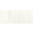 KRAVET COUTURE T30842.1.0 APPLIQUE WIDE TAPE IVORY TRIM - Eade's Wallpaper