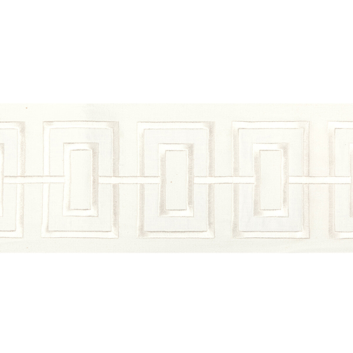 KRAVET COUTURE T30842.1.0 APPLIQUE WIDE TAPE IVORY TRIM - Eade's Wallpaper