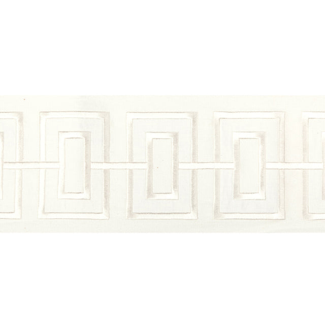 KRAVET COUTURE T30842.1.0 APPLIQUE WIDE TAPE IVORY TRIM - Eade's Wallpaper