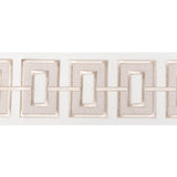 KRAVET COUTURE T30842.116.0 APPLIQUE WIDE TAPE LINEN TRIM - Eade's Wallpaper