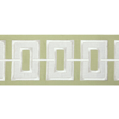 KRAVET COUTURE T30842.123.0 APPLIQUE WIDE TAPE LEAF TRIM - Eade's Wallpaper