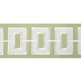 KRAVET COUTURE T30842.123.0 APPLIQUE WIDE TAPE LEAF TRIM - Eade's Wallpaper