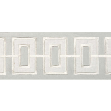 KRAVET COUTURE T30842.1311.0 APPLIQUE WIDE TAPE MIST TRIM - Eade's Wallpaper