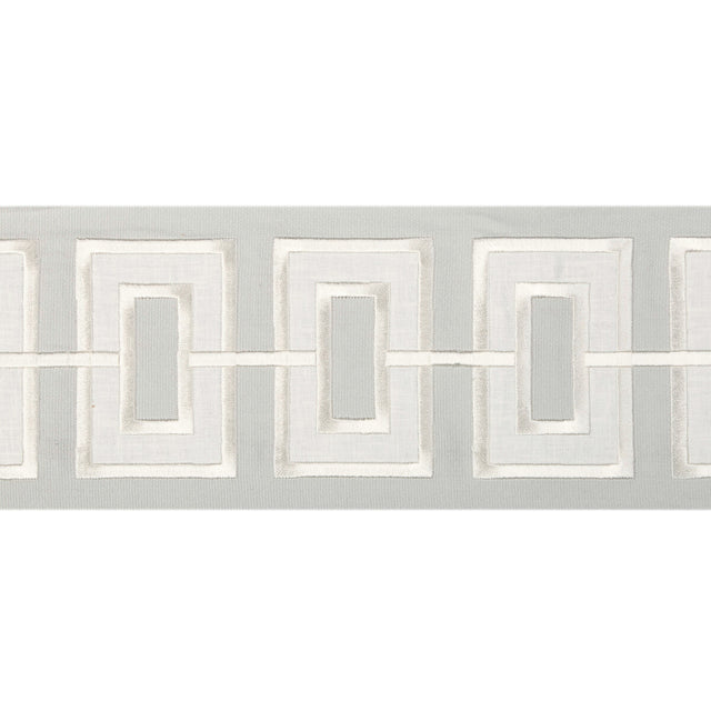 KRAVET COUTURE T30842.1311.0 APPLIQUE WIDE TAPE MIST TRIM - Eade's Wallpaper