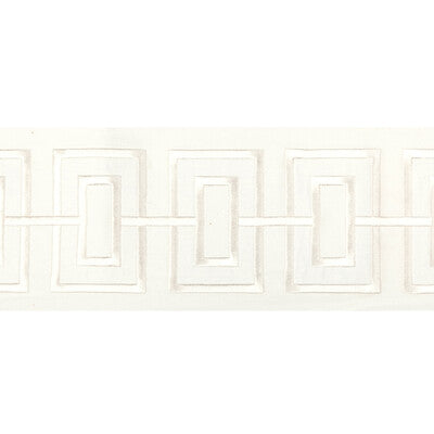 KRAVET COUTURE T30842.1.0 APPLIQUE WIDE TAPE IVORY TRIM - Eade's Wallpaper