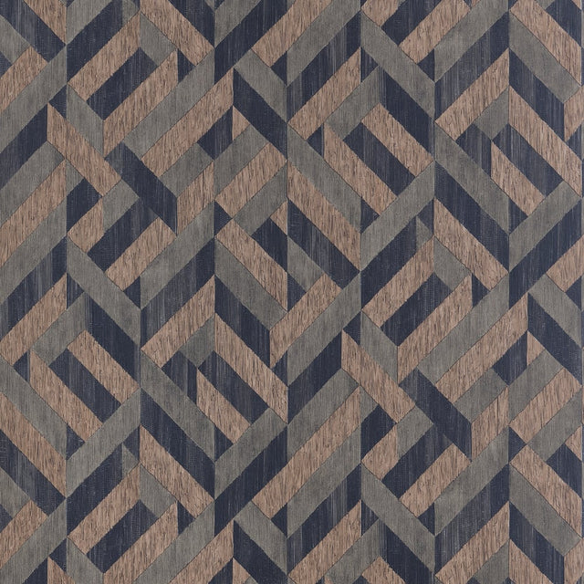 Thibaut BRISTLECONE T34034 in Green and Black Wallpaper - TE