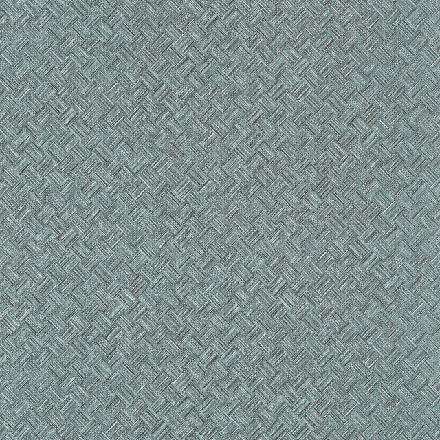 Thibaut SADDLE WEAVE T34062 in Peacock Wallpaper - TEXTURE R