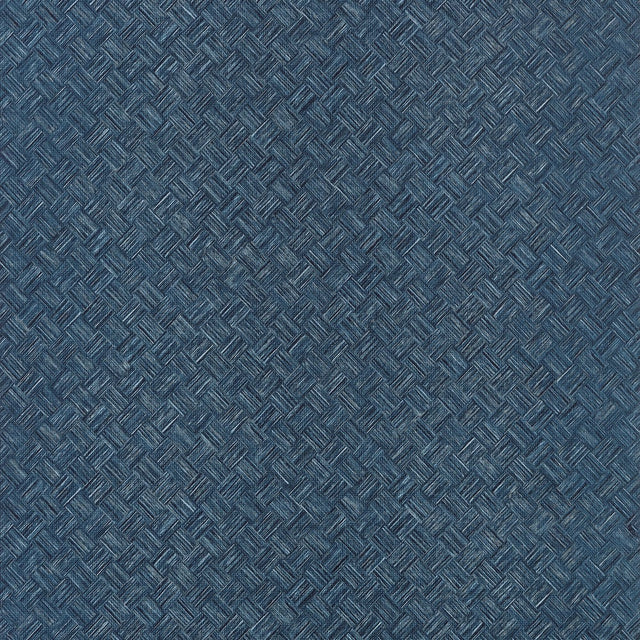 Thibaut SADDLE WEAVE T34064 in Navy Wallpaper - TEXTURE RESO