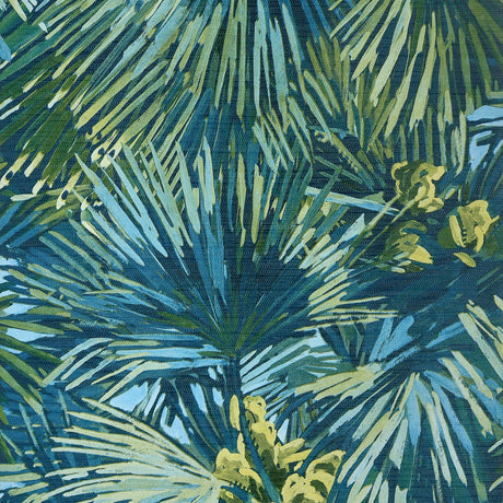 Thibaut PALMIER T34098 in Citron and Blue Wallpaper - TEXTUR