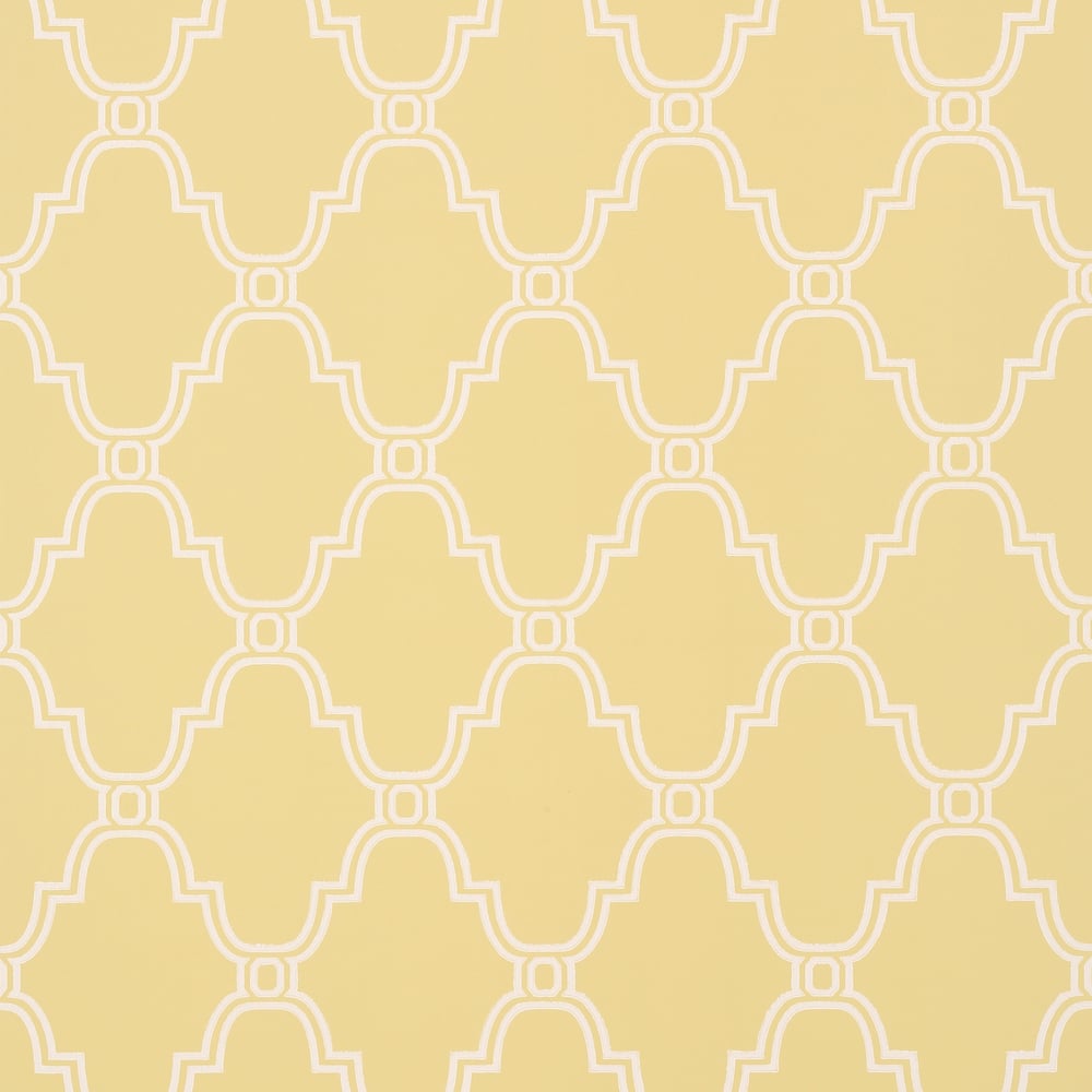 Thibaut STANBURY TRELLIS T35118 in Yellow Wallpaper - GRAPHI