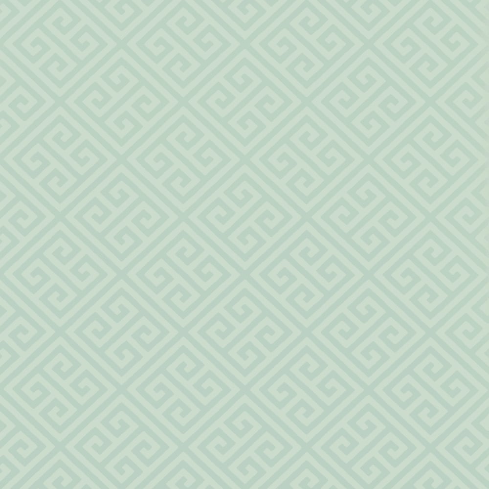 Thibaut T36164 MAZE Aqua Wallpaper