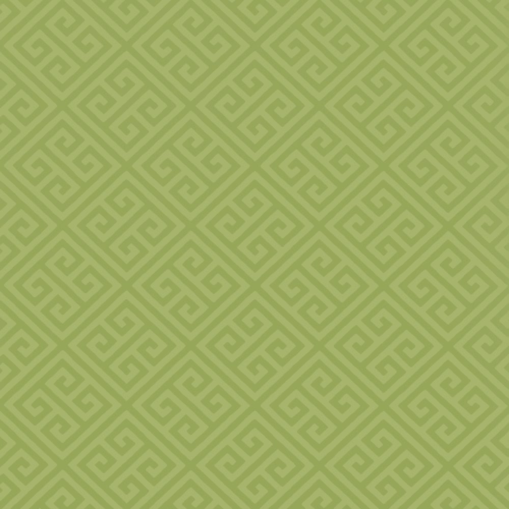 Thibaut T36166 MAZE Green Wallpaper