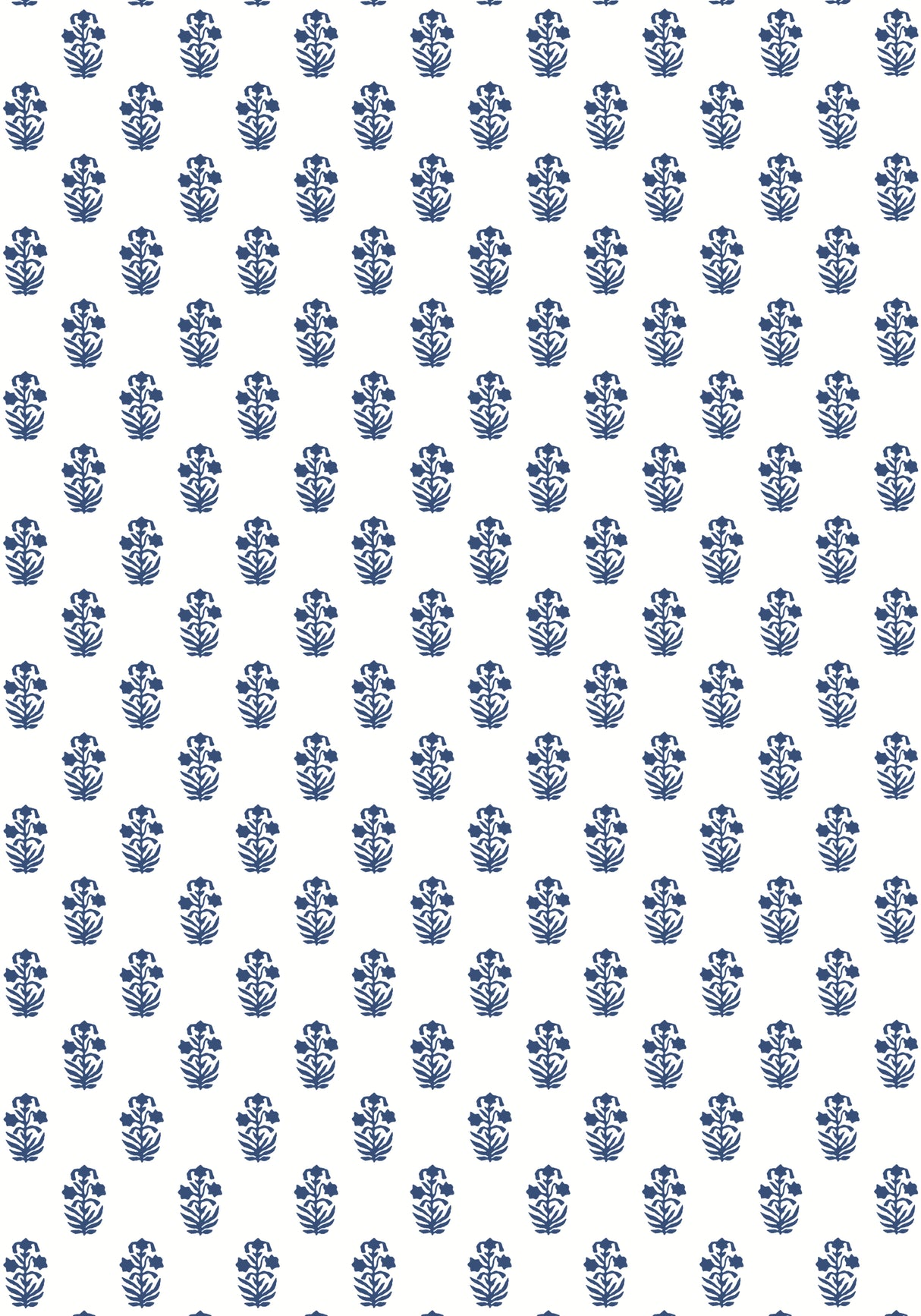 Thibaut T36400 CORWIN Navy on White Wallpaper