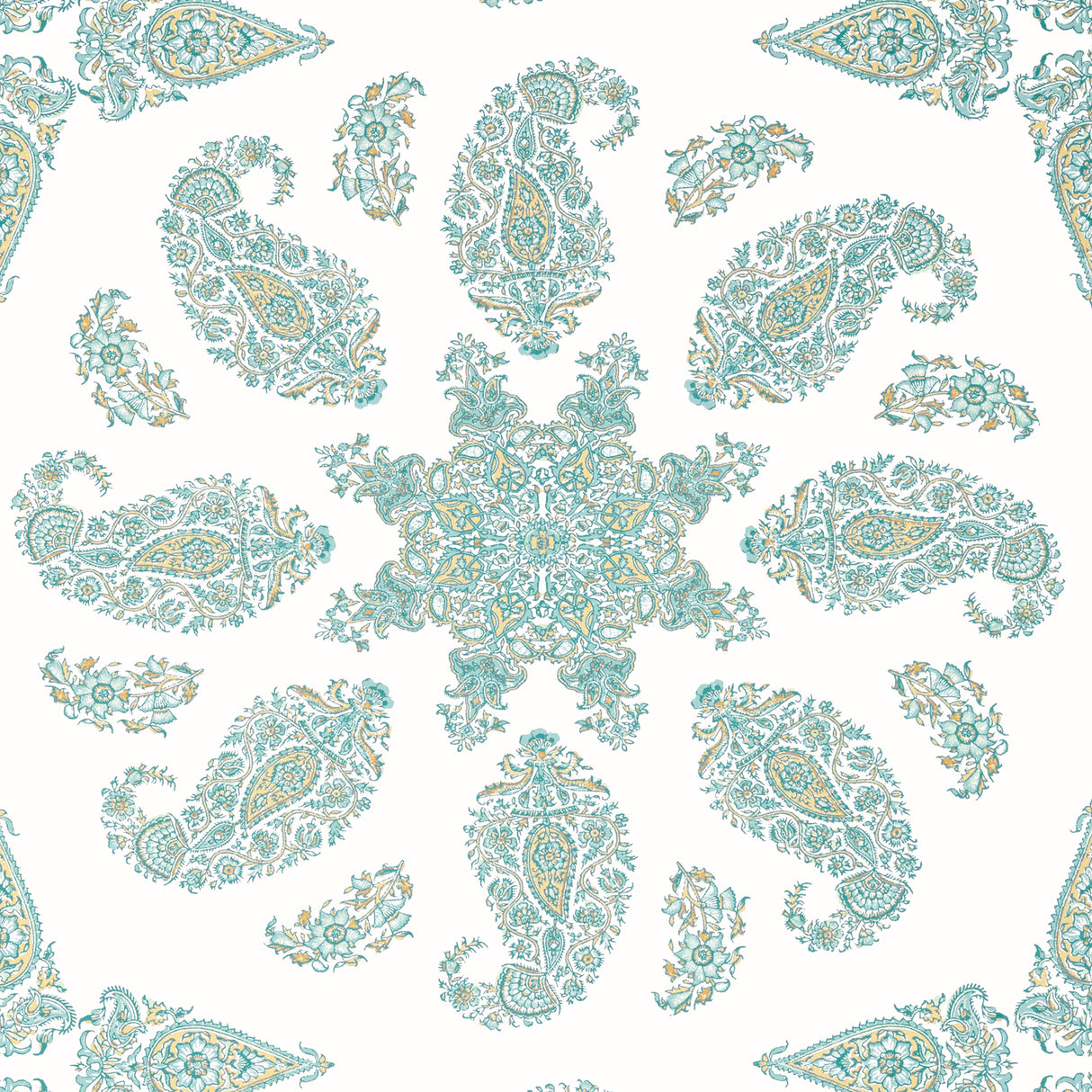 Thibaut T36428 EAST INDIA Seaglass