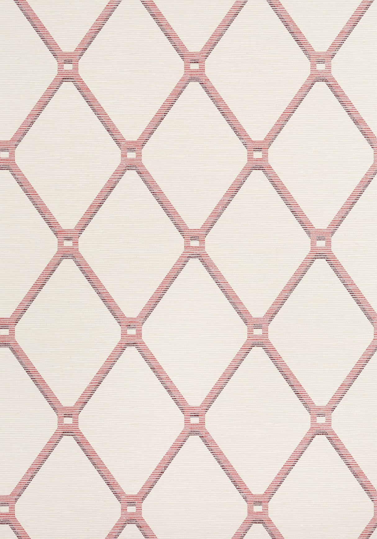 Thibaut T4053 EASOM TRELLIS Red Wallpaper