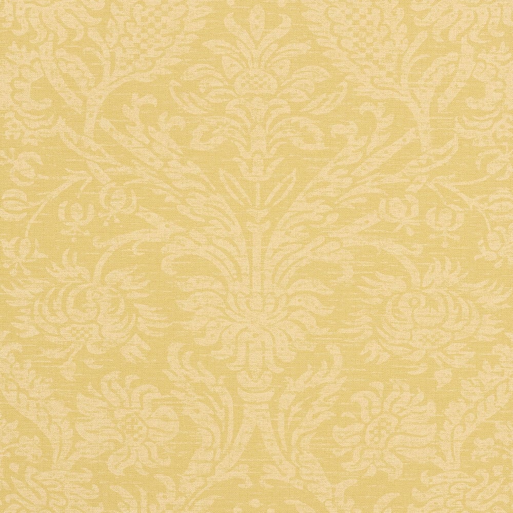 Thibaut T4116 WHITNEY DAMASK Gold Wallpaper