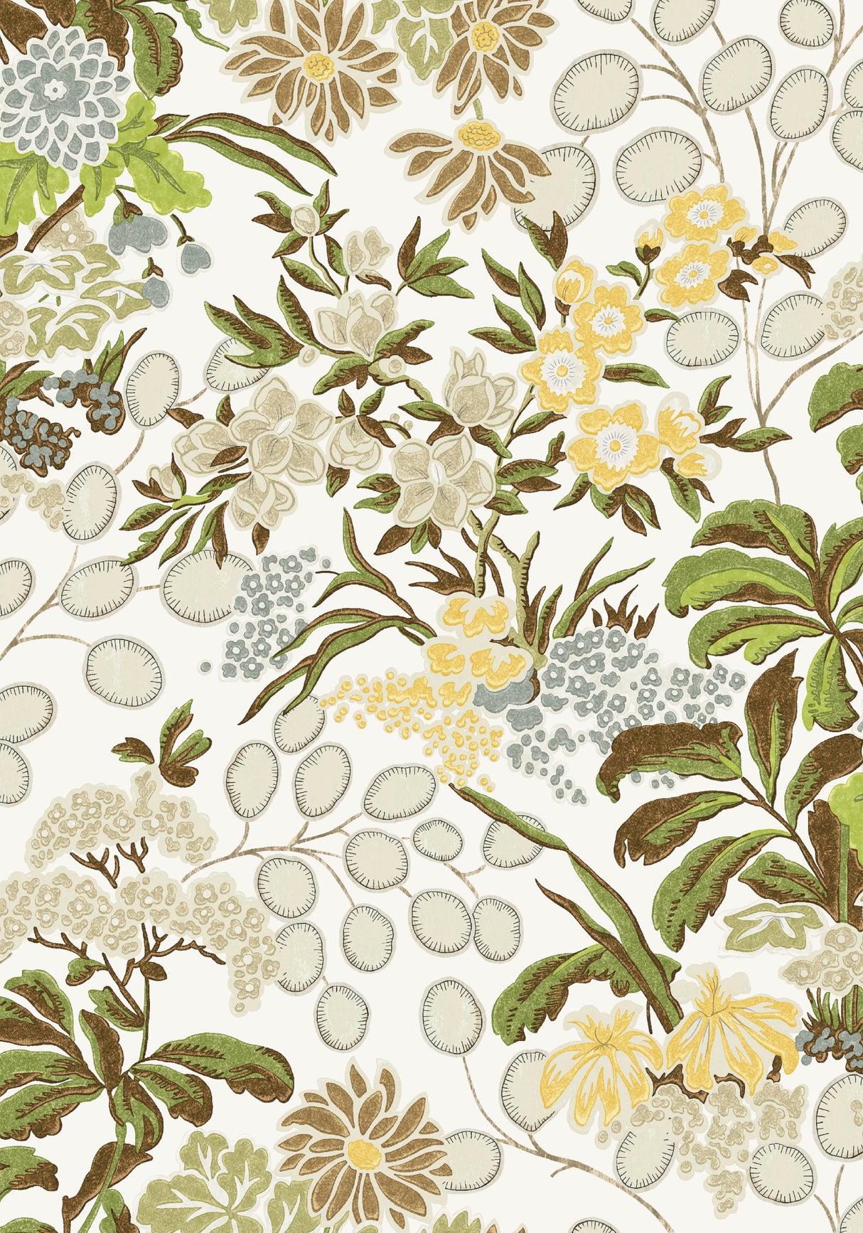 Thibaut T42035 MEADOW Green Wallpaper