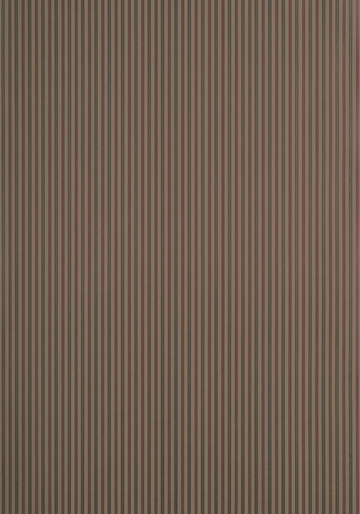 Thibaut T44067 CONNER STRIPE Brown Wallpaper