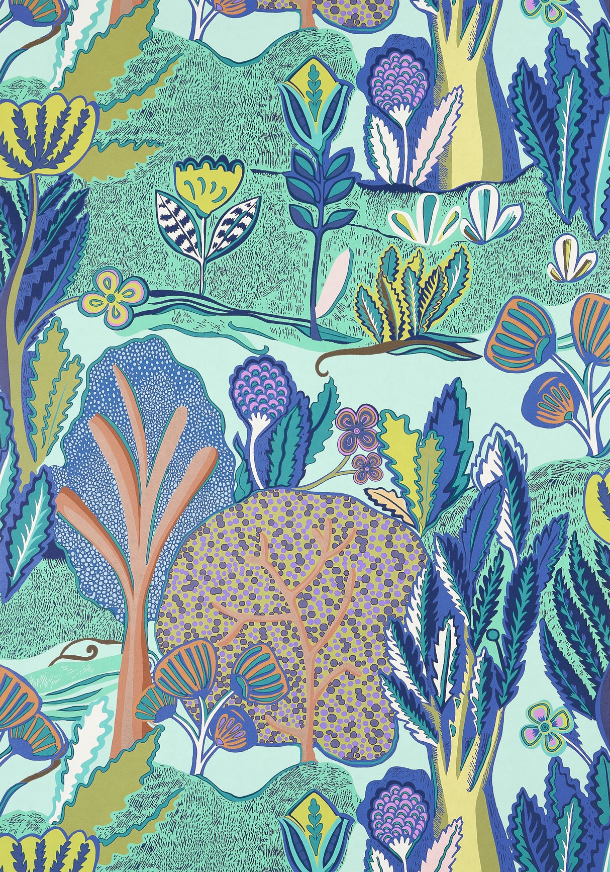 Thibaut T45011 ALBERO Seaglass Wallpaper