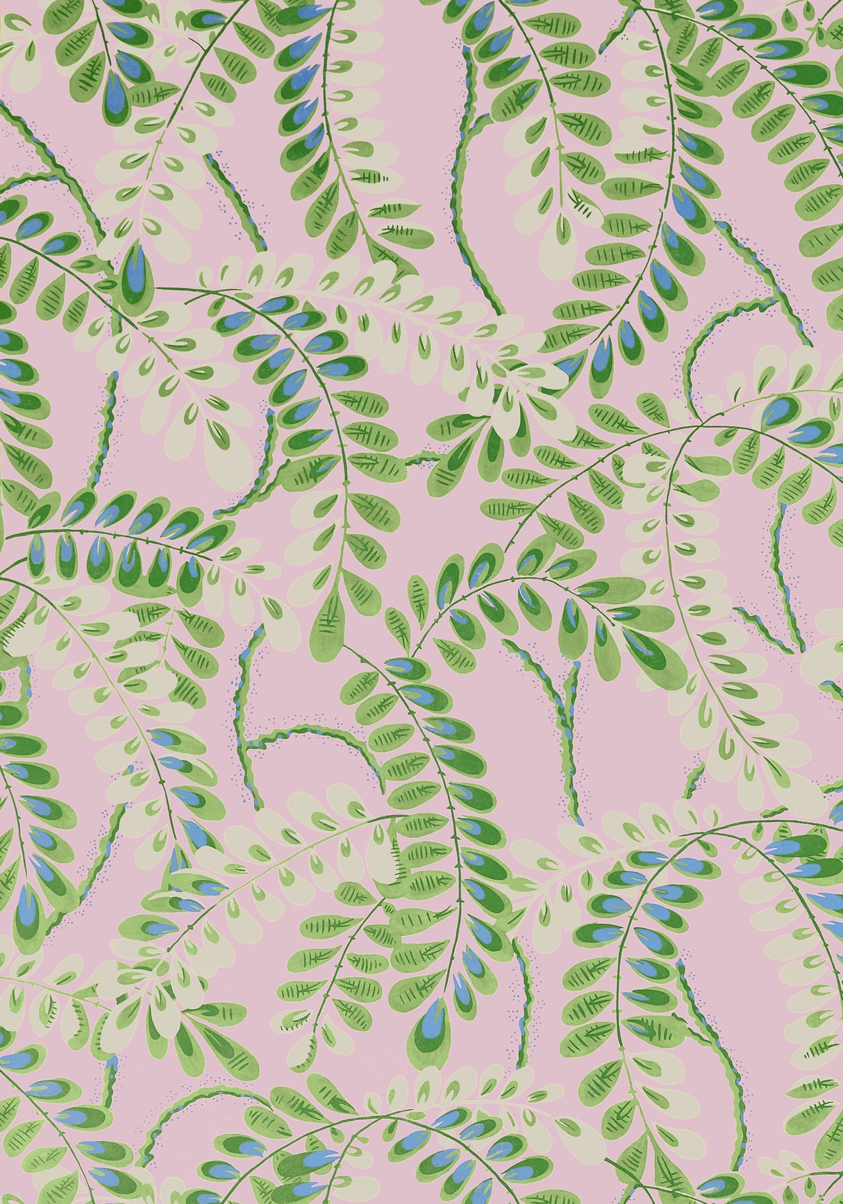 Thibaut T45037 AUGUSTA Lavender Wallpaper