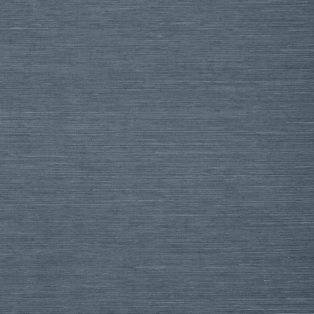 Thibaut T5023 SHANG EXTRA FINE SISAL Wedgewood Blue Wallpaper
