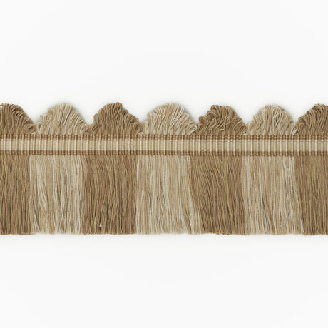 G P & J BAKER T6025.118.0 PERANDOR FAN TOP CUT FRINGE CREAM/BEIGE TRIM - Eade's Wallpaper