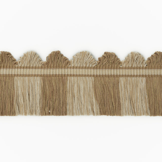 G P & J BAKER T6025.118.0 PERANDOR FAN TOP CUT FRINGE CREAM/BEIGE TRIM - Eade's Wallpaper
