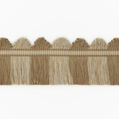 G P & J BAKER T6025.118.0 PERANDOR FAN TOP CUT FRINGE CREAM/BEIGE TRIM - Eade's Wallpaper