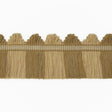 G P & J BAKER T6025.830.0 PERANDOR FAN TOP CUT FRINGE GOLD TRIM - Eade's Wallpaper
