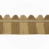 G P & J BAKER T6025.830.0 PERANDOR FAN TOP CUT FRINGE GOLD TRIM - Eade's Wallpaper