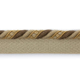 G P & J BAKER T6031.290.0 PERANDOR LARGE CORD (FLANGE) BROWN TRIM - Eade's Wallpaper