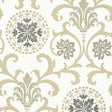 Thibaut BANYAN T64101 in Grey and Neutral Wallpaper - Carava
