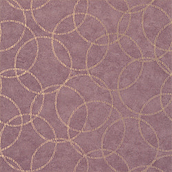 Thibaut T7002 SOLAR DISC Eggplant Wallpaper