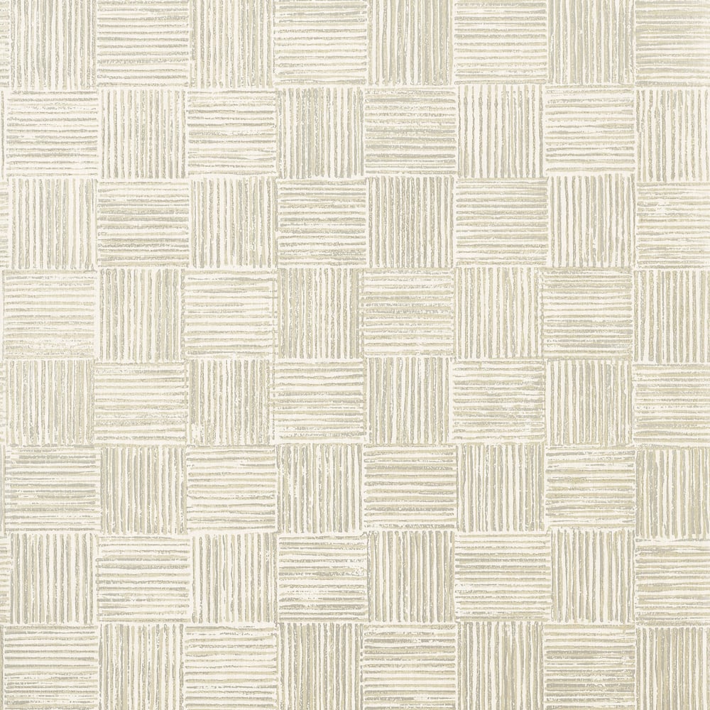 Thibaut T709 LOOM White Wallpaper