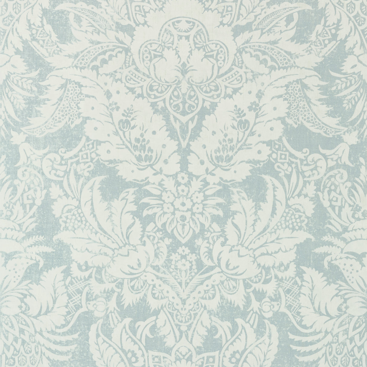 Thibaut T72585 CHARDONNET DAMASK Aqua Wallpaper