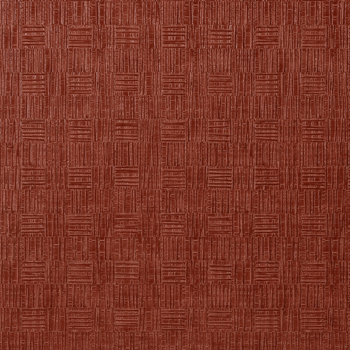 Thibaut T75087 TUNICA BASKET Red Wallpaper
