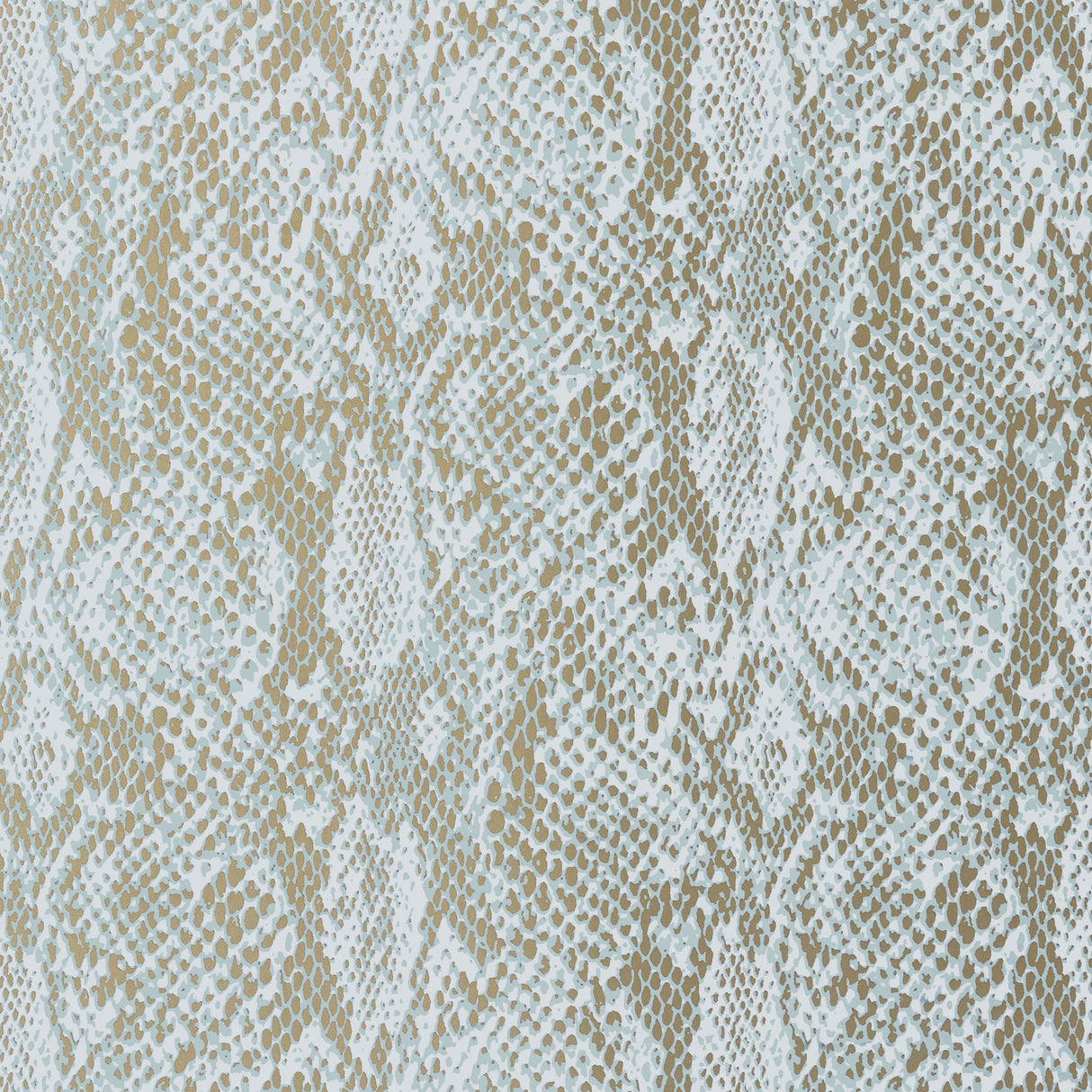 Thibaut T75167 BOA Aqua on Metallic Gold Wallpaper