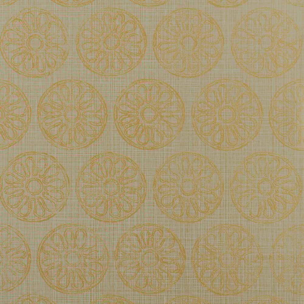 Thibaut T753 MARYSE Teal Wallpaper