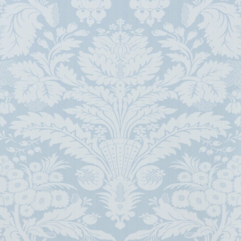 Thibaut T7612 TADDINGTON Light Blue Wallpaper