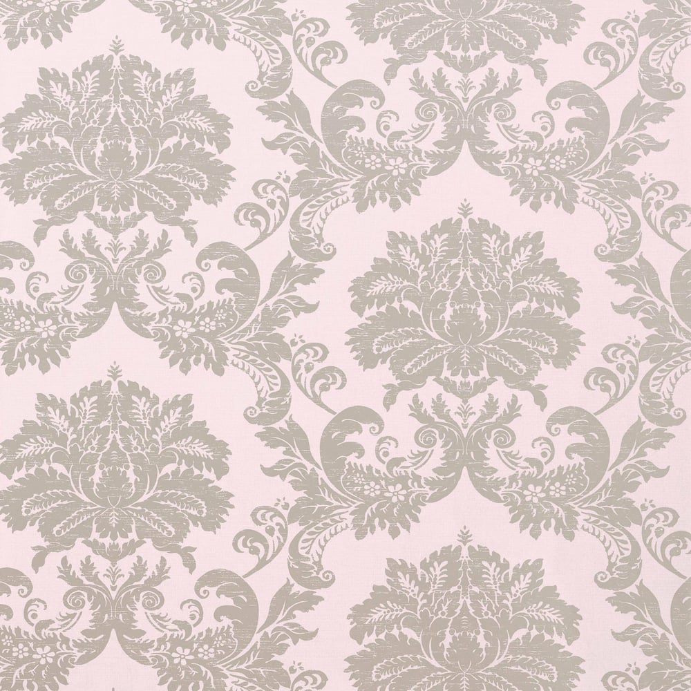 Thibaut SYMPHONY DAMASK T7631 in Lilac Wallpaper - DAMASK RE