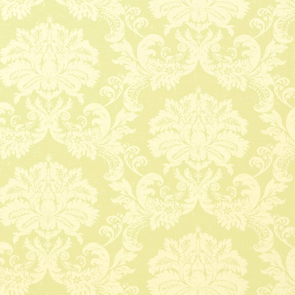 Thibaut T7639 SYMPHONY DAMASK Green Wallpaper