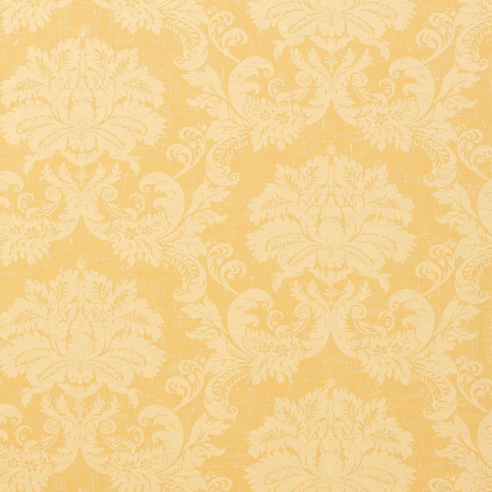 Thibaut T7640 SYMPHONY DAMASK Wheat Wallpaper
