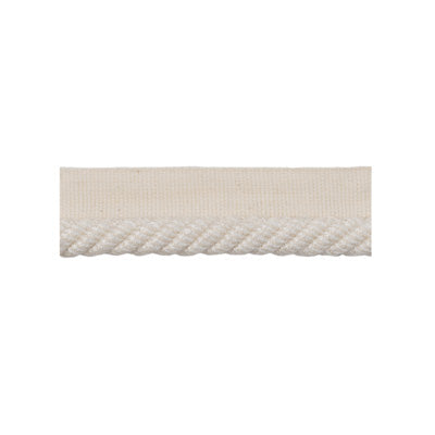 BRUNSCHWIG & FILS T8012104.16.0 COEUR CABLE-S CREAM TRIM - Eade's Wallpaper