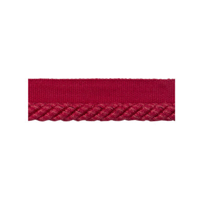 BRUNSCHWIG & FILS T8012104.717.0 COEUR CABLE-S RASPBERRY TRIM - Eade's Wallpaper