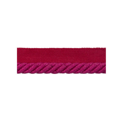 BRUNSCHWIG & FILS T8012104.77.0 COEUR CABLE-S FUCHSIA TRIM - Eade's Wallpaper