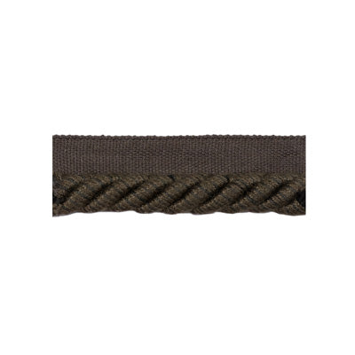 BRUNSCHWIG & FILS T8012108.818.0 COEUR CABLE-L CHARCOAL TRIM - Eade's Wallpaper