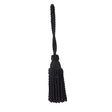 BRUNSCHWIG & FILS T8012109.8.0 COEUR TASSEL BLACK TRIM - Eade's Wallpaper