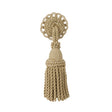 BRUNSCHWIG & FILS T8012110.106.0 COEUR TASSEL-RO HEMP TRIM - Eade's Wallpaper