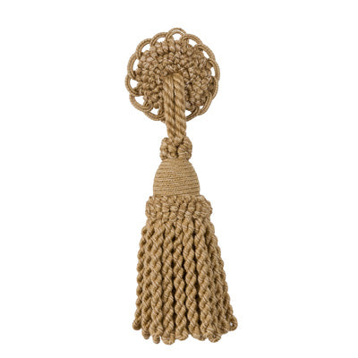 BRUNSCHWIG & FILS T8012110.166.0 COEUR TASSEL-RO STRAW TRIM - Eade's Wallpaper
