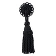 BRUNSCHWIG & FILS T8012110.8.0 COEUR TASSEL-RO BLACK TRIM - Eade's Wallpaper
